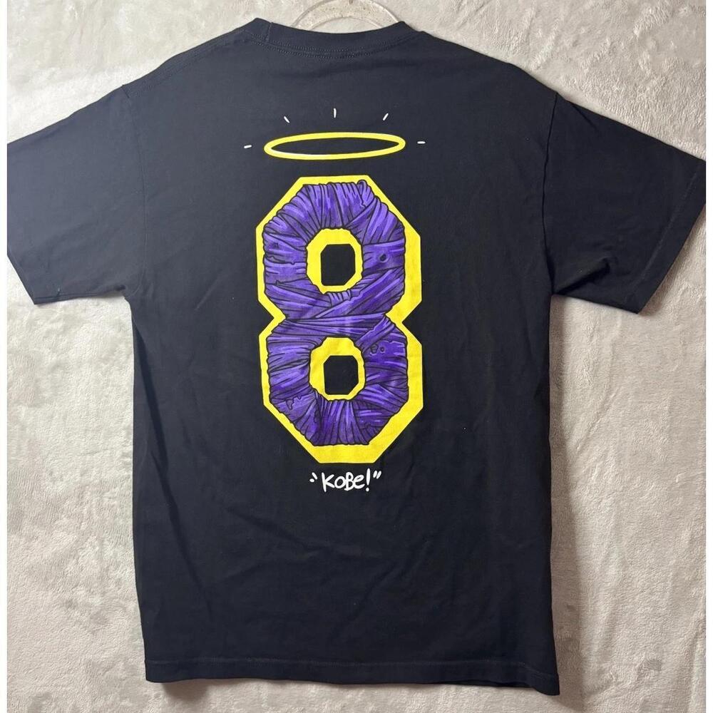 Blue The Great Kobe Bryant Tribute T Shirt Mens Medium Black Halo 8 Art Tribute